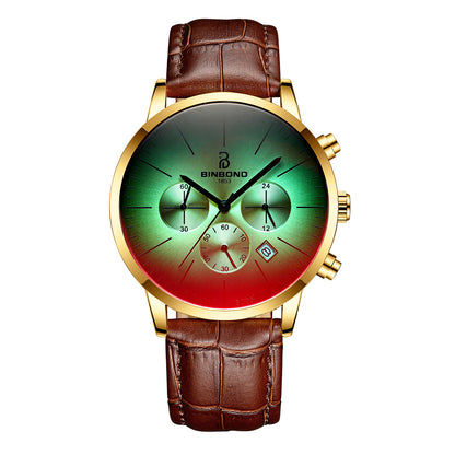 Ultra-thin Multi-Function Symphony Sports Men s Waterproof Blue Watch