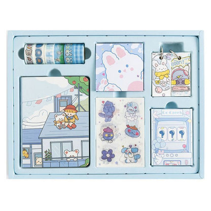 Rainbow Candy Hand Account Gift Box Stationery Set Blind Box