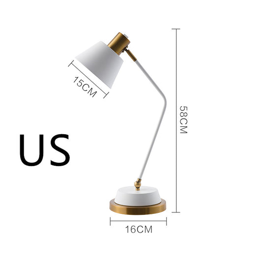 Nordic Table Lamp Bedroom Bedside Lamp LED Creative Simplicity