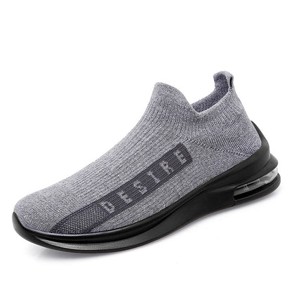 Round-Toe Flying Socks, Air Cushion Shoe Covers, Low-Top Casual Shoes