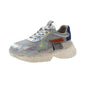 Women Transparent Sneakers Harajuku Ladies Platform Jelly Shoes Laser Casual Shoes - FLIPSTYLEZLLC