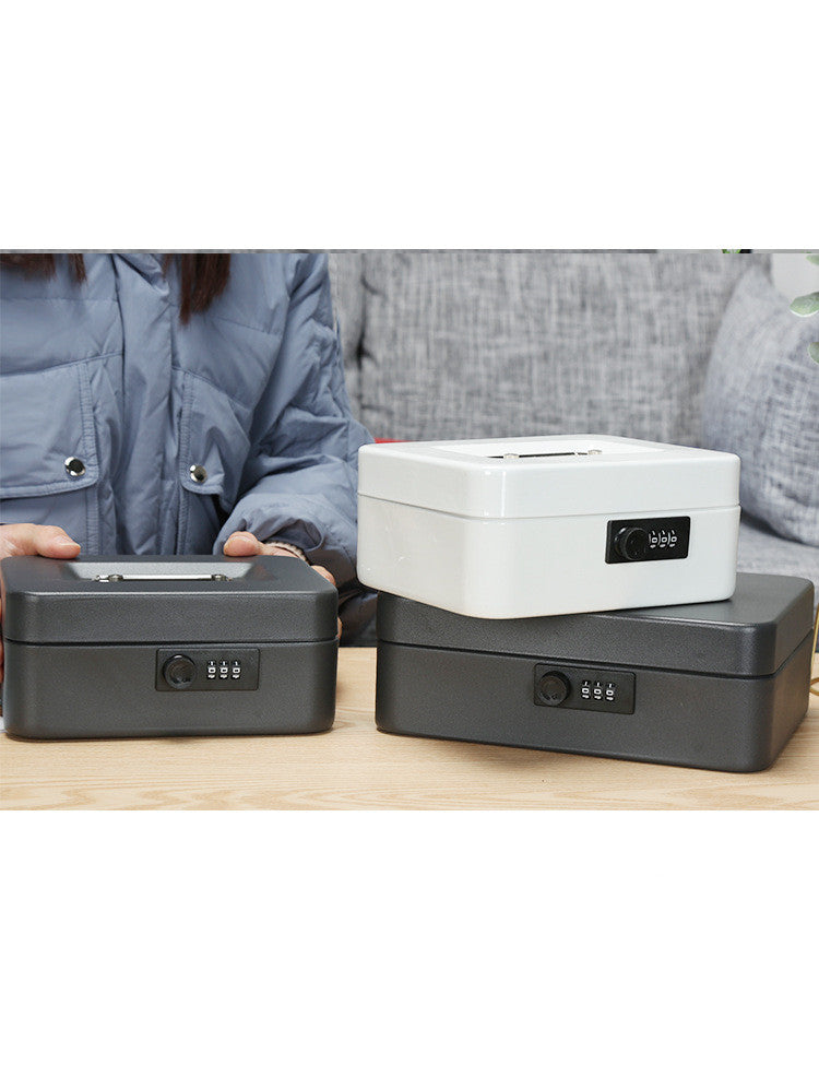 Children''s Gift iron Box With Lock  Change Desk Storage Box Money Box