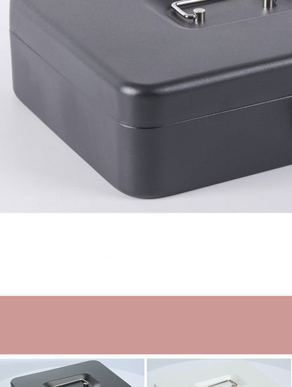 Children''s Gift iron Box With Lock  Change Desk Storage Box Money Box