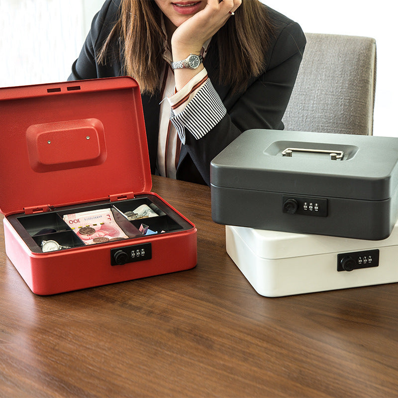 Children''s Gift iron Box With Lock  Change Desk Storage Box Money Box