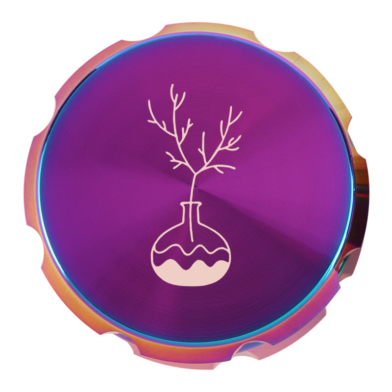 Colorful Metal Zinc Alloy Smoke Crusher Cross-border Smoke Grinder