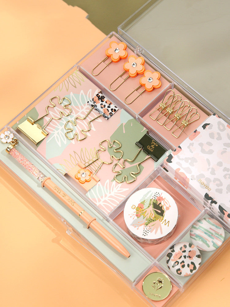 Combination School Supplies Gift Box College Students Hand Account Making Tools To Send Gift Bags