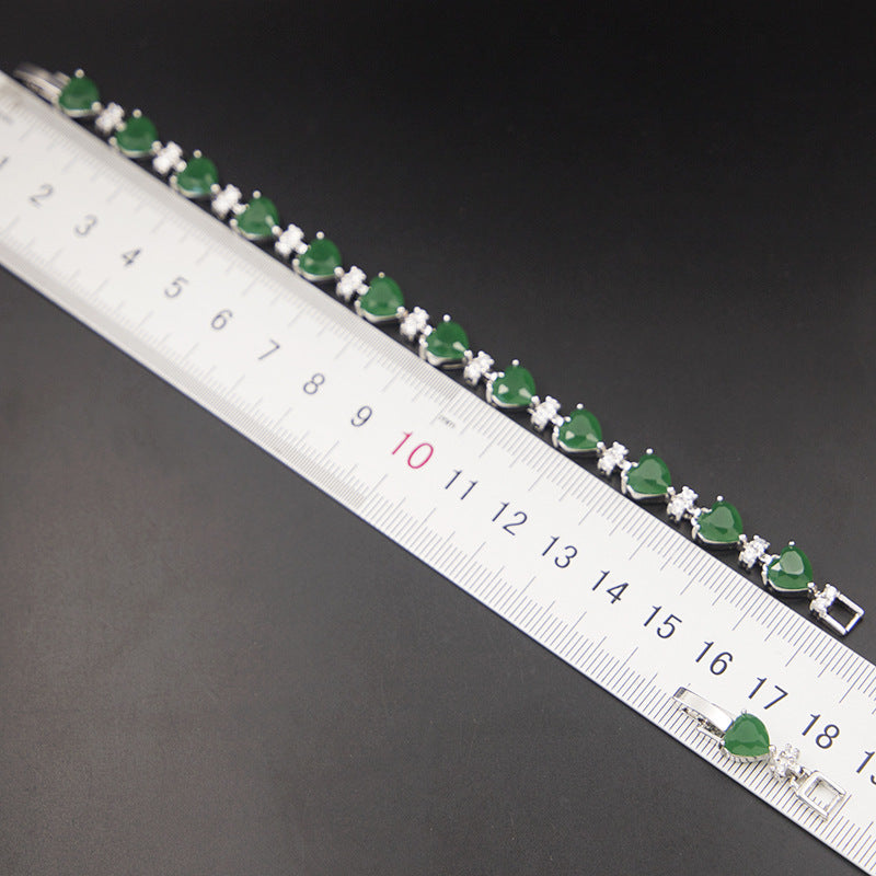 Clover Zircon Jewelry Set Women's Diamond Jewelry - FLIPSTYLEZLLC