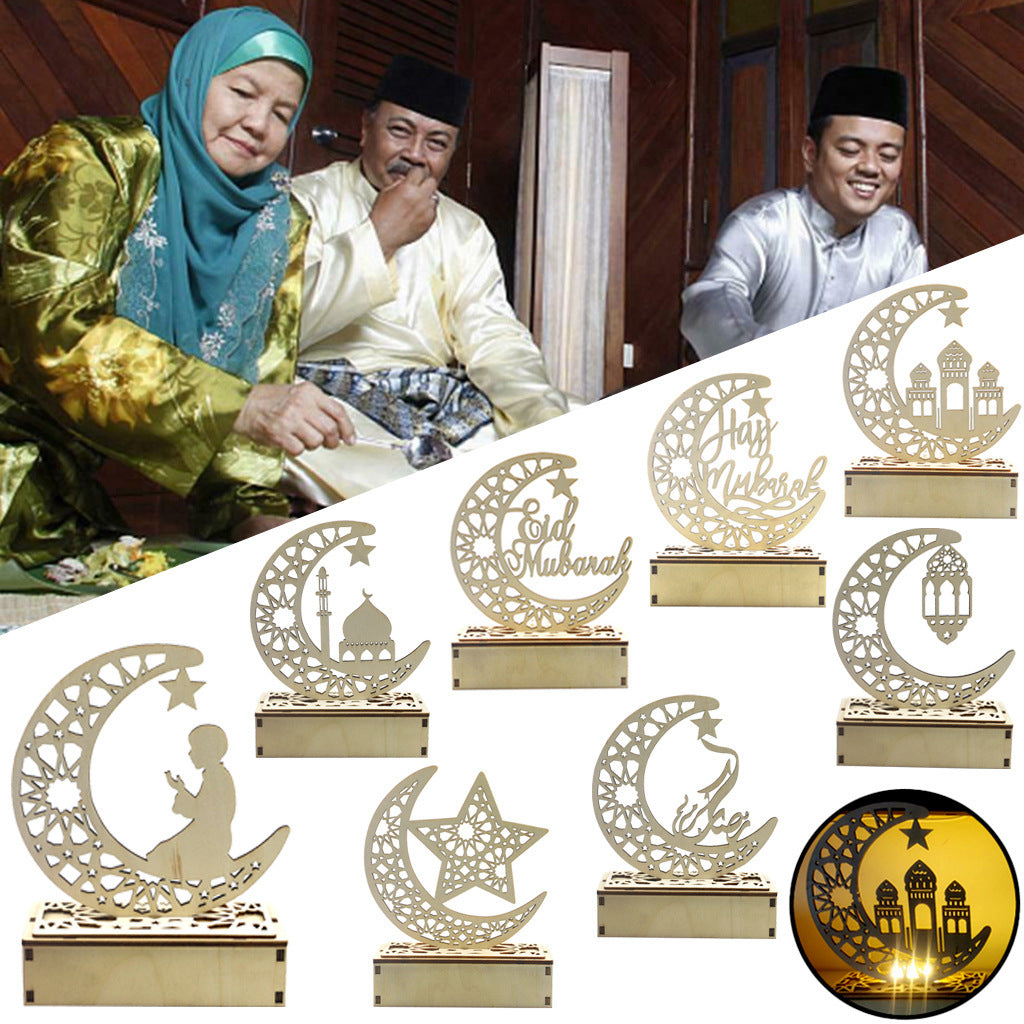 Moon Hollow Letters With Led Lights