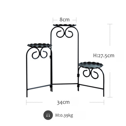 Creative Wedding Dessert Table Decoration Black Cake Stand