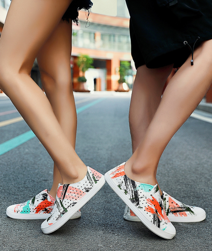 Men And Women Summer Non Slip Breathable Leisure Hollow Beach Shoes Sandals - FLIPSTYLEZLLC