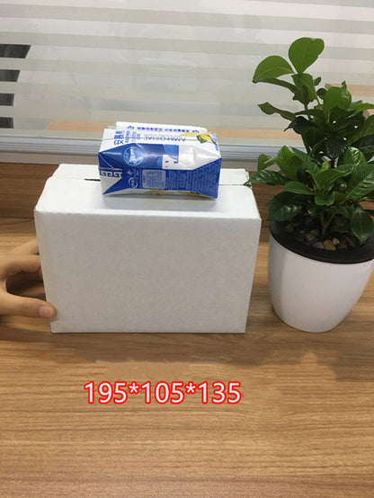 White Carton Express Carton White Palpable Mouth Box