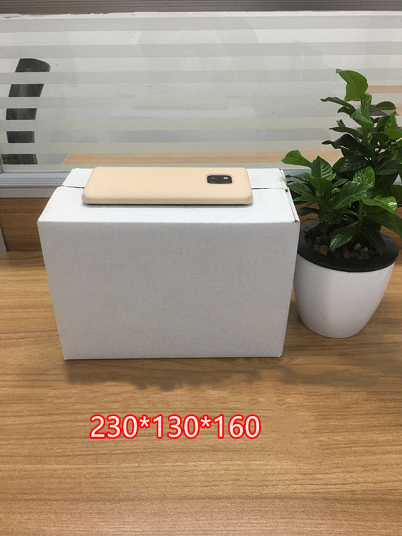 White Carton Express Carton White Palpable Mouth Box