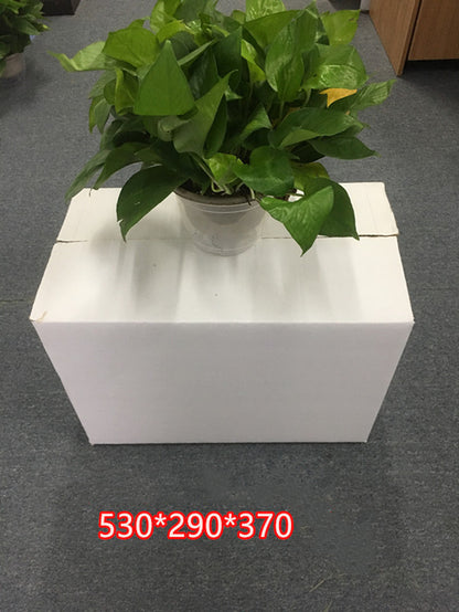 White Carton Express Carton White Palpable Mouth Box