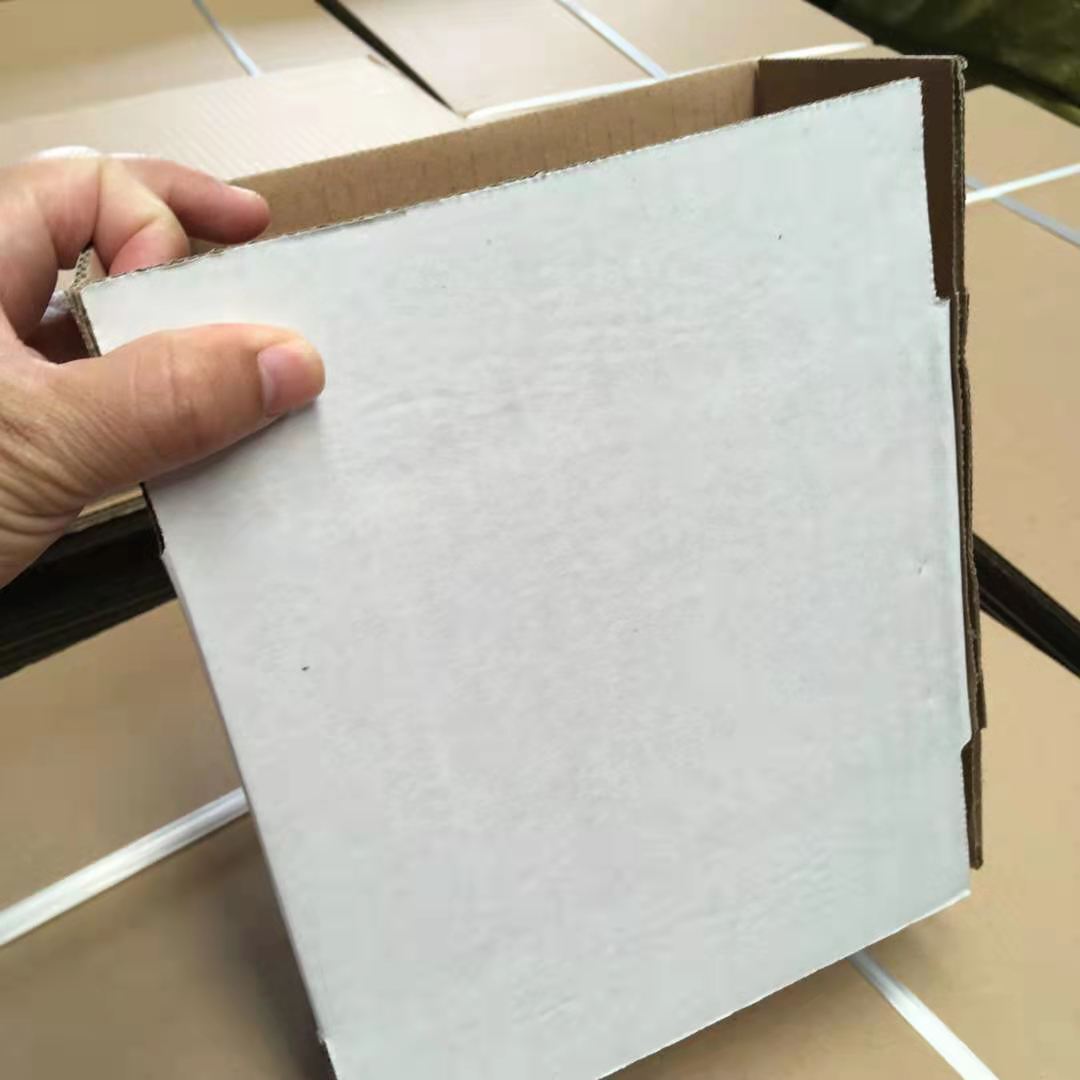 White Carton Express Carton White Palpable Mouth Box