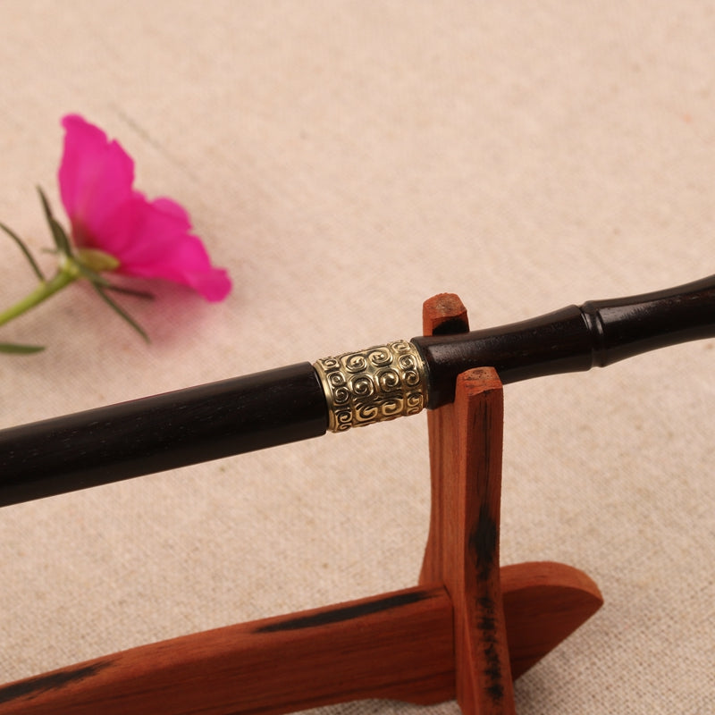 Ebony Hairpin In Ancient Chinese Clothes Sword In Hairpin Female Defensive Charm Bamboo Hairpin Hairpin With Hidden Sword