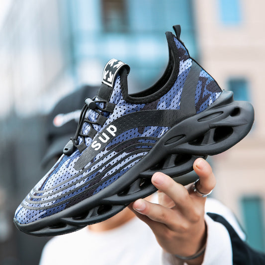 Mesh Low-Cut Blade Plus Size Casual Sneakers