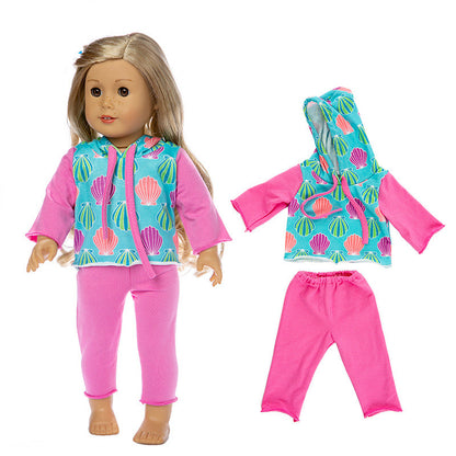 New 43cm Shaf Doll Dress American Girl Doll Dress Up Suit