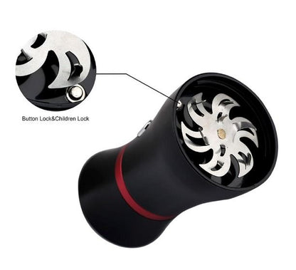 Electric smoke grinder