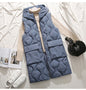 Hooded Plus Size Cotton Vest Womens Sleeveless Vest