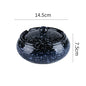 Japanese Retro Commercial Restaurant Ashtray Large KTV Hotel Decoration Homestay Hotel Hotel Smoke Cup With Lid