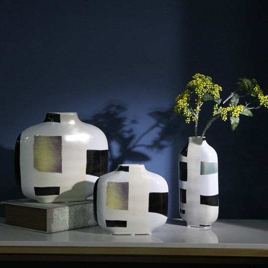 Handmade Multicolored Mosaic Vase Decoration Creative New Ceramic Craft Decoration