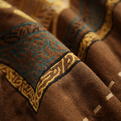 Japanese-Style Cotton Four-Layer Double-Sided Sofa Cover Cloth Towel Quilt Sofa Cushion Cover Blanket