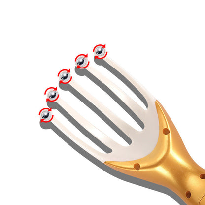 Massage Ball Hair Comb Scratching Artifact Head Massager Comb Scalp Massage