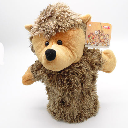 Hand puppet animal plush cartoon early childhood dolls, toys, children's kindergarten story telling, hand puppet creative wholesale