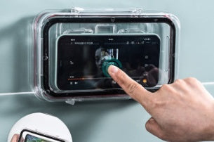 BathroomMobile Phone Box WaterproofStand Toilet Storage Artifact Toilet Bath Rack Kitchen Chase Drama Watching TV