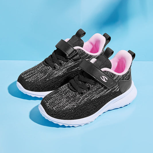 New Children'S Sports Shoes Flying Woven Boys Casual Breathable Shoes Girls