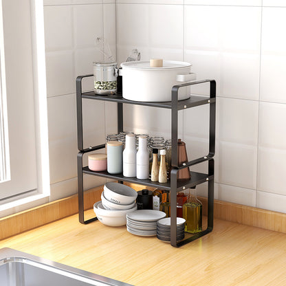 Kitchen Countertop Ttiered Shelf Table Top Storage Shelf