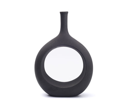 Living Room Art Vase Flower Ceramics Nordic Creative Minimalist TV Cabinet Porch Model Room Decoration Ornaments