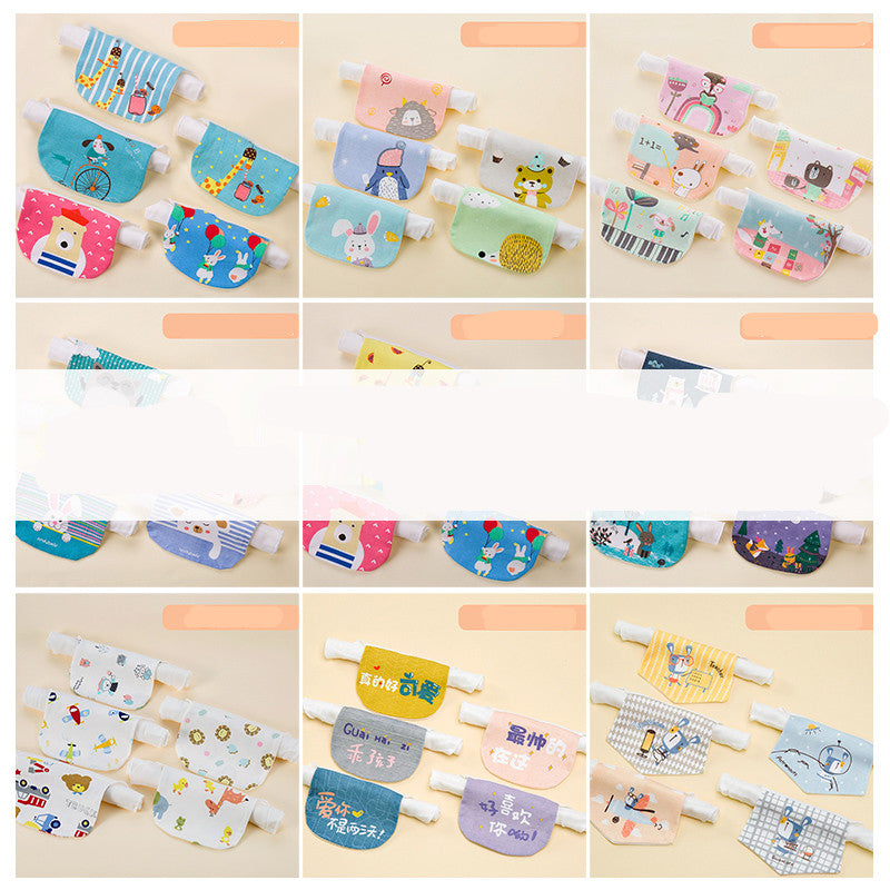 Baby Cotton Sweat-absorbent Towel, Sweat Towel Pad Back