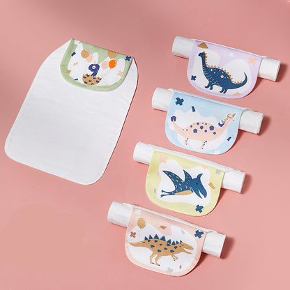 Baby Cotton Sweat-absorbent Towel, Sweat Towel Pad Back