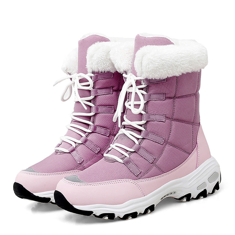 Moipheng Ankle Boots For Women Winter Shoes Keep Warm - FLIPSTYLEZLLC