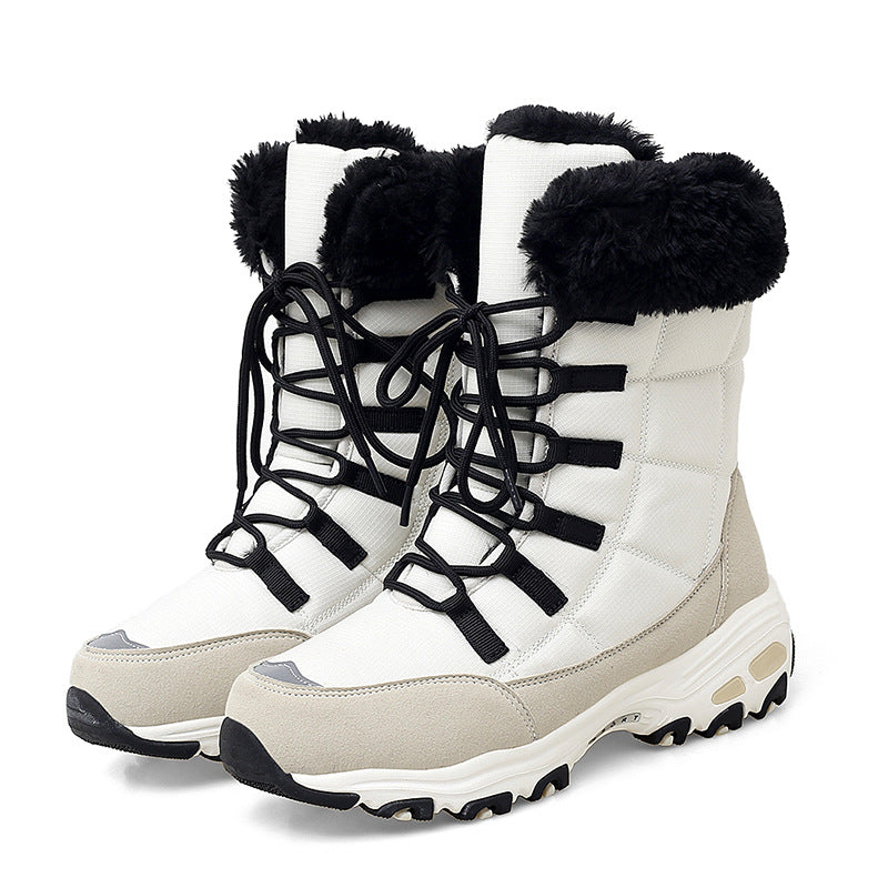 Moipheng Ankle Boots For Women Winter Shoes Keep Warm - FLIPSTYLEZLLC