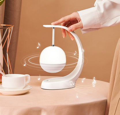 Creative bluetooth audio led night light smart music table lamp year of the ox gift child girlfriend birthday gift