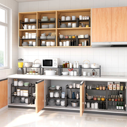 Kitchen Countertop Ttiered Shelf Table Top Storage Shelf