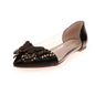 Casual Single Shoes Women Rhinestone Butterfly Decoration - FLIPSTYLEZLLC