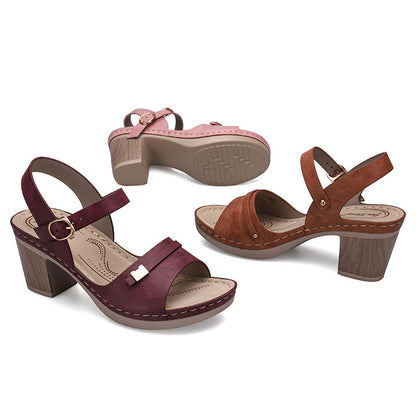 Women s Sandals Thick Heel Bohemian Casual Comfortable Lightweight Women s Shoes