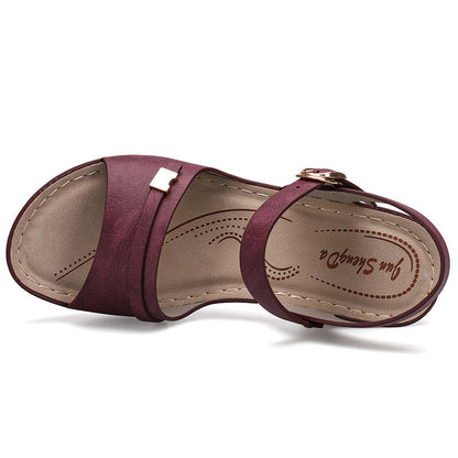 Women s Sandals Thick Heel Bohemian Casual Comfortable Lightweight Women s Shoes
