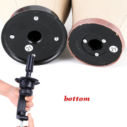 Sawdust Head Cork Canvas Head Model