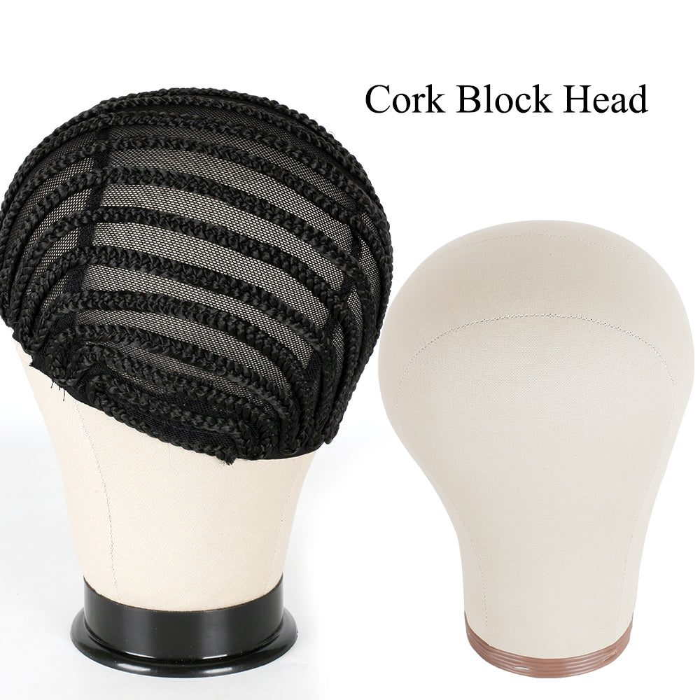 Sawdust Head Cork Canvas Head Model