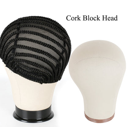 Sawdust Head Cork Canvas Head Model