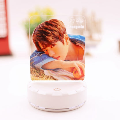 Stray kids Surrounding Fang Can Han Zhicheng Xu Zhangbin Gift Colorful LED Lights Night Light