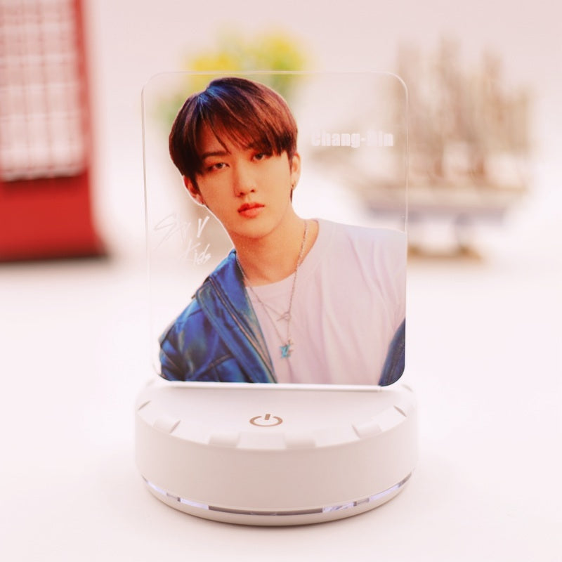 Stray kids Surrounding Fang Can Han Zhicheng Xu Zhangbin Gift Colorful LED Lights Night Light