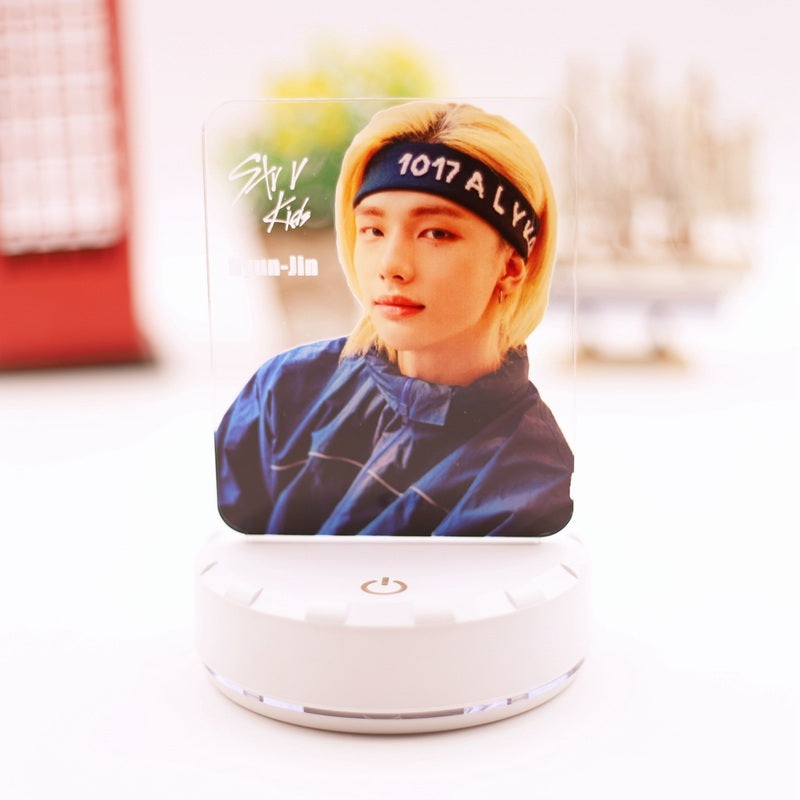 Stray kids Surrounding Fang Can Han Zhicheng Xu Zhangbin Gift Colorful LED Lights Night Light
