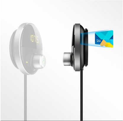 Car Bluetooth Mp3 Hands-free Phone Card FM Transmission Music Playback