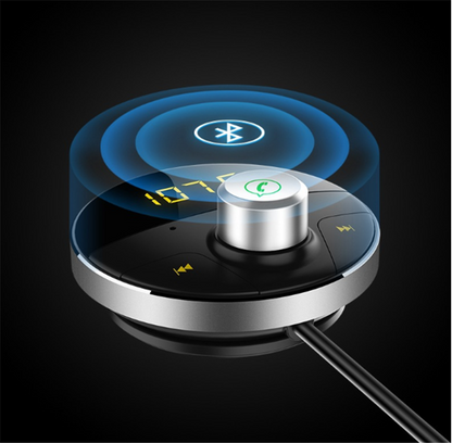 Car Bluetooth Mp3 Hands-free Phone Card FM Transmission Music Playback