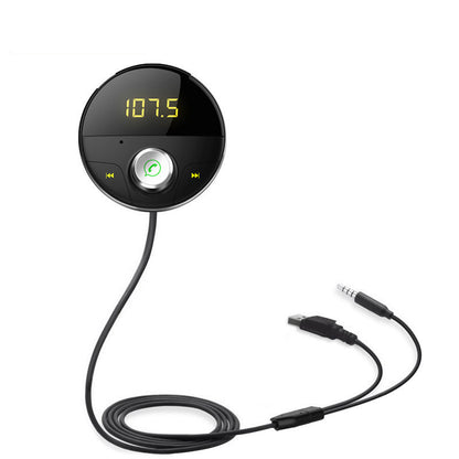 Car Bluetooth Mp3 Hands-free Phone Card FM Transmission Music Playback